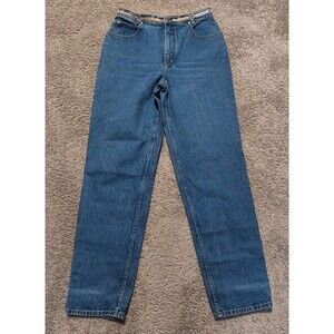 LAWMAN Vintage Women's Western High Rise Blue Jeans  Size 13 VTG 29x33